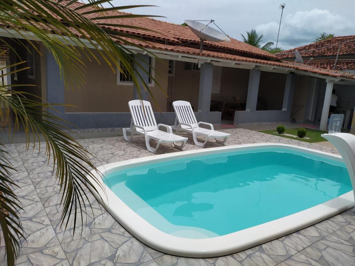Villa Casa Com Piscina No Centro Nova Viçosa Esterno foto